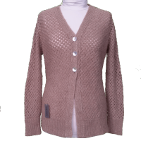 Alpakastrickjacke