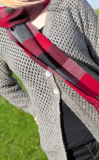 Damen Strickjacken aus 100% Alpakawolle